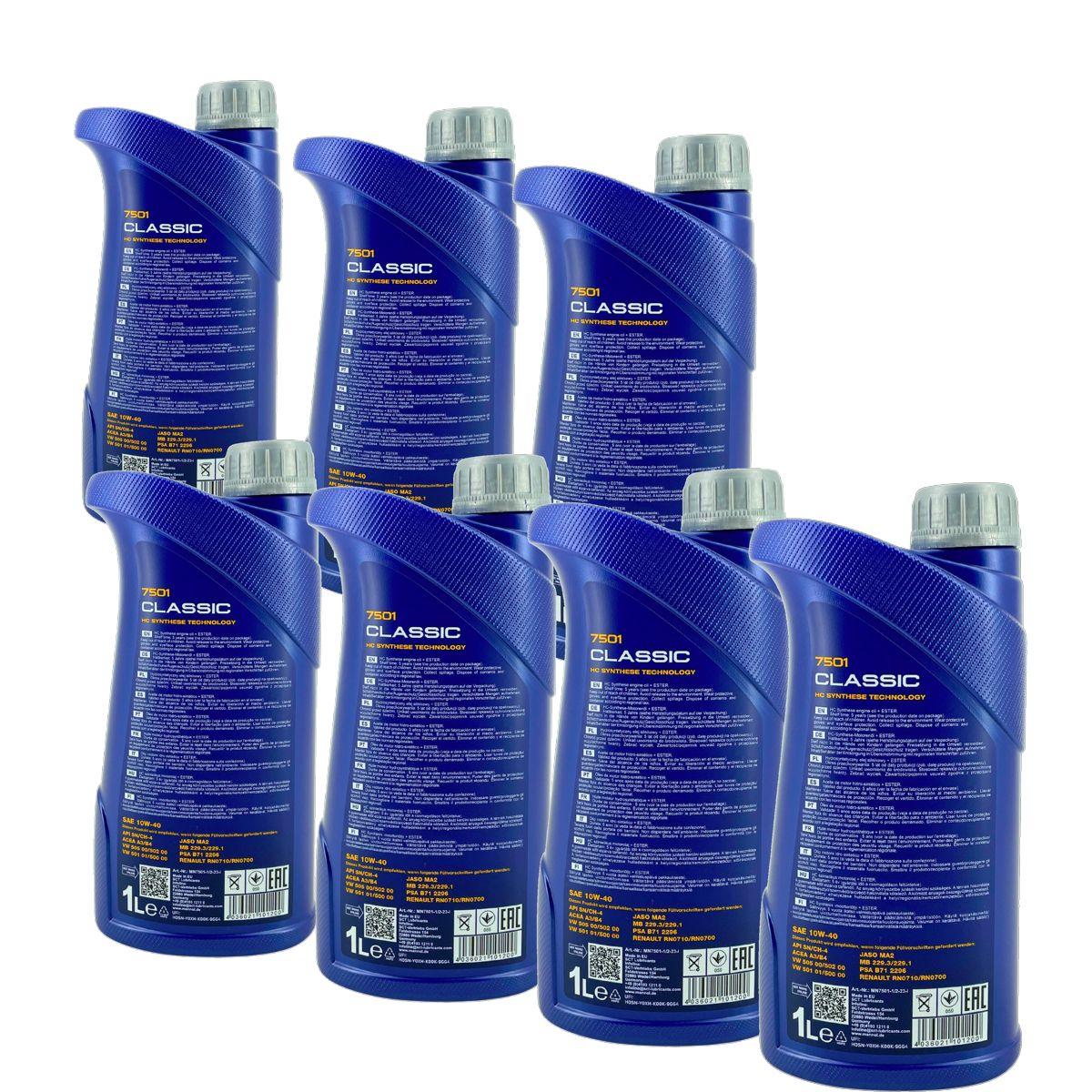Mannol Classic 10W-40 7x1 Liter