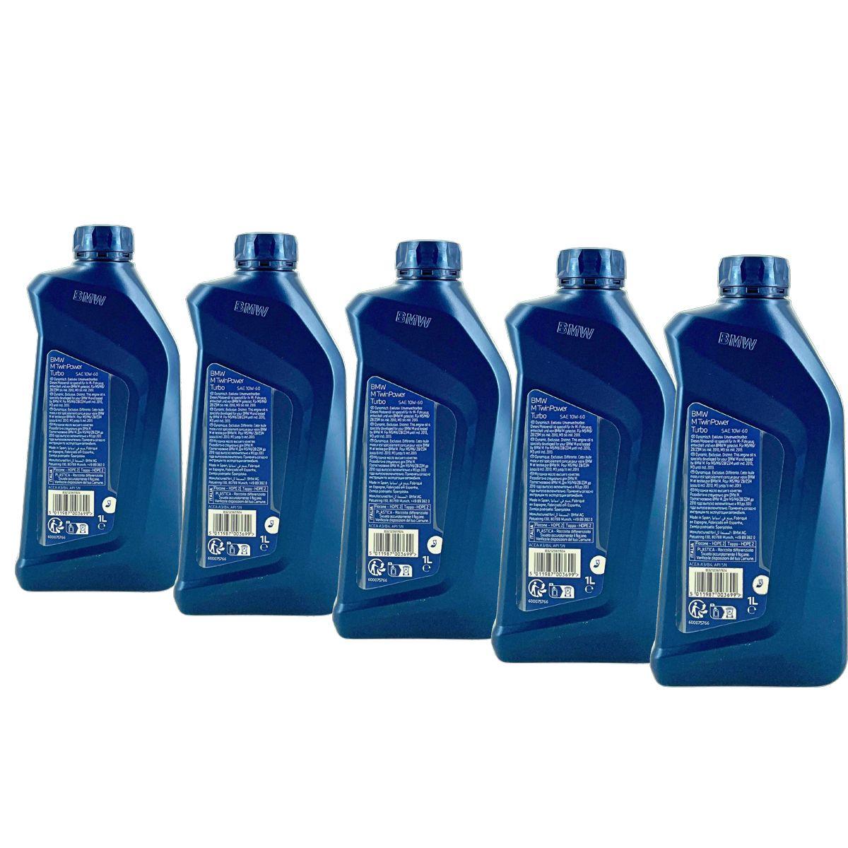 BMW M TwinPower Turbo 10W-60 5x1 Liter