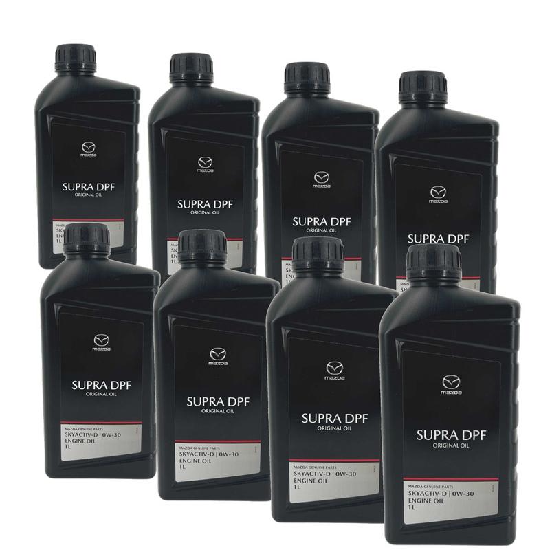 Mazda Original Oil Supra DPF Skyactiv-D 0W-30 8x1 Liter