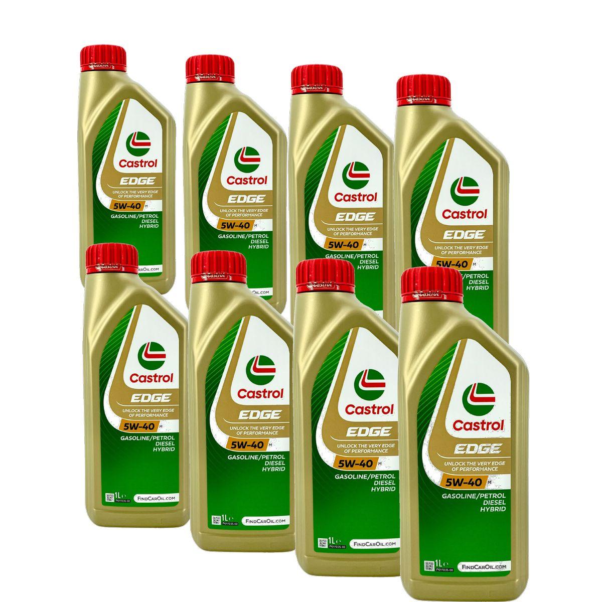 Castrol Edge 5W-40 M 8x1 Liter