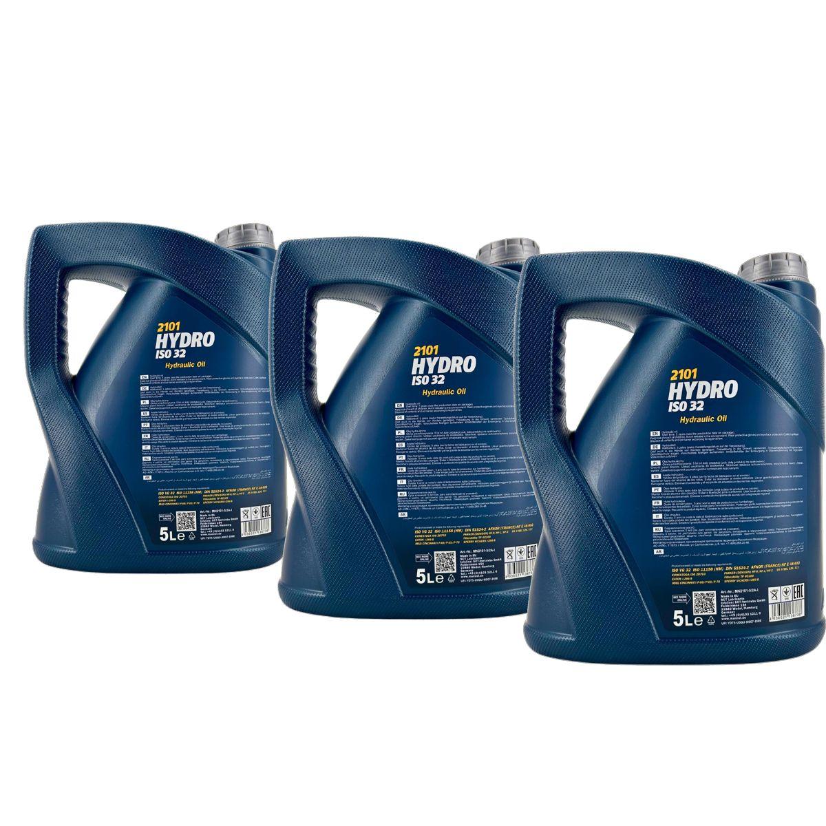Mannol Hydro ISO 32 3x5 Liter