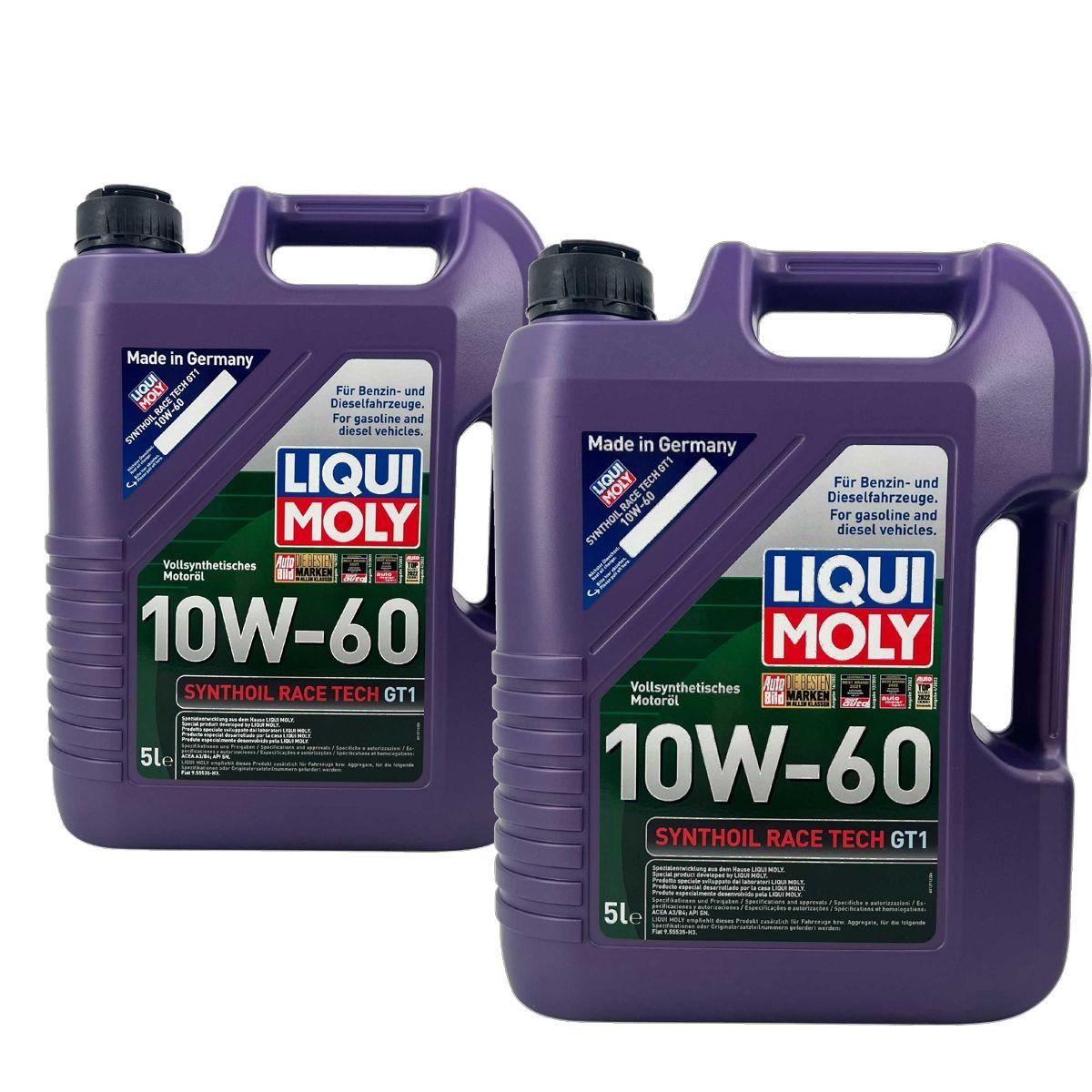 Liqui Moly Synthoil Race Tech GT1 10W-60 2x5 Liter