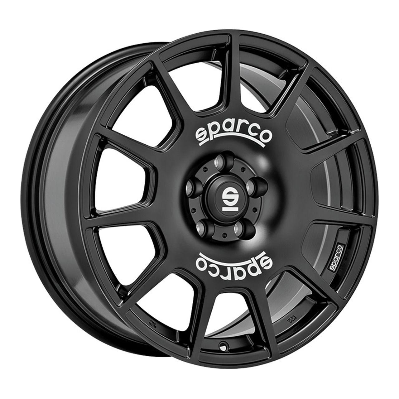 SPARCO SPARCO TERRA matt black + white lettering 8.0Jx18 5x120 ET45