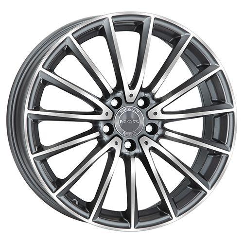MAK KOMET gun metal mirror face 9.0Jx19 5x112 ET20