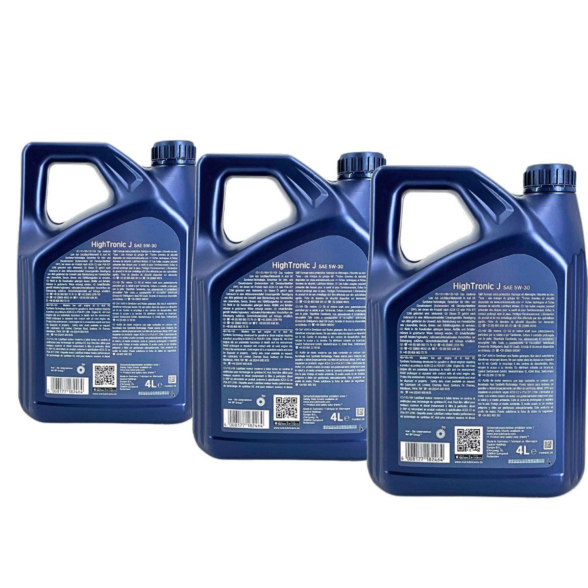 Aral HighTronic J 5W-30 3x4 Liter