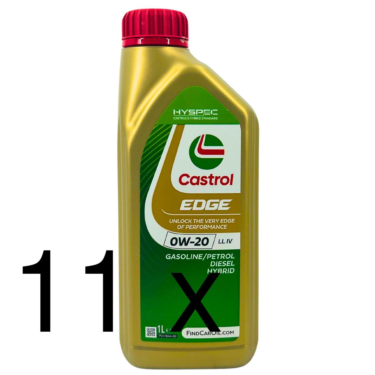 Castrol Edge 0W-20 LL IV 11x1 Liter