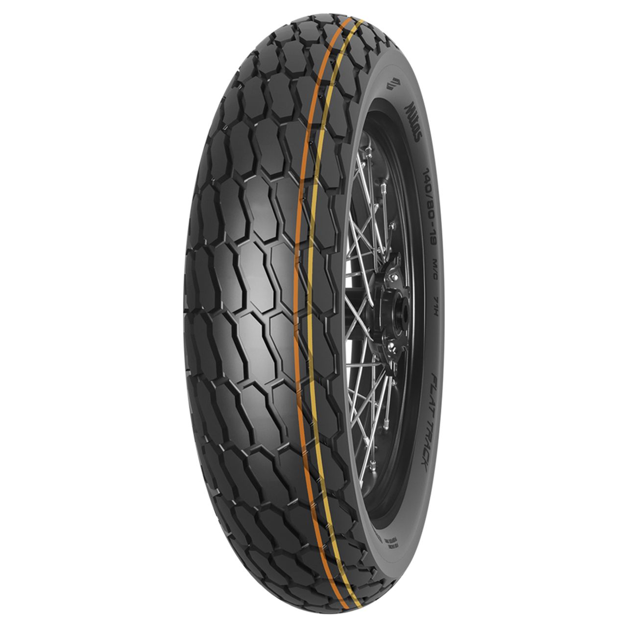 MITAS FLAT TRACK STREET 130/80 - 19 M/C TL/TT 71H (27x7-19) FRONT/REAR