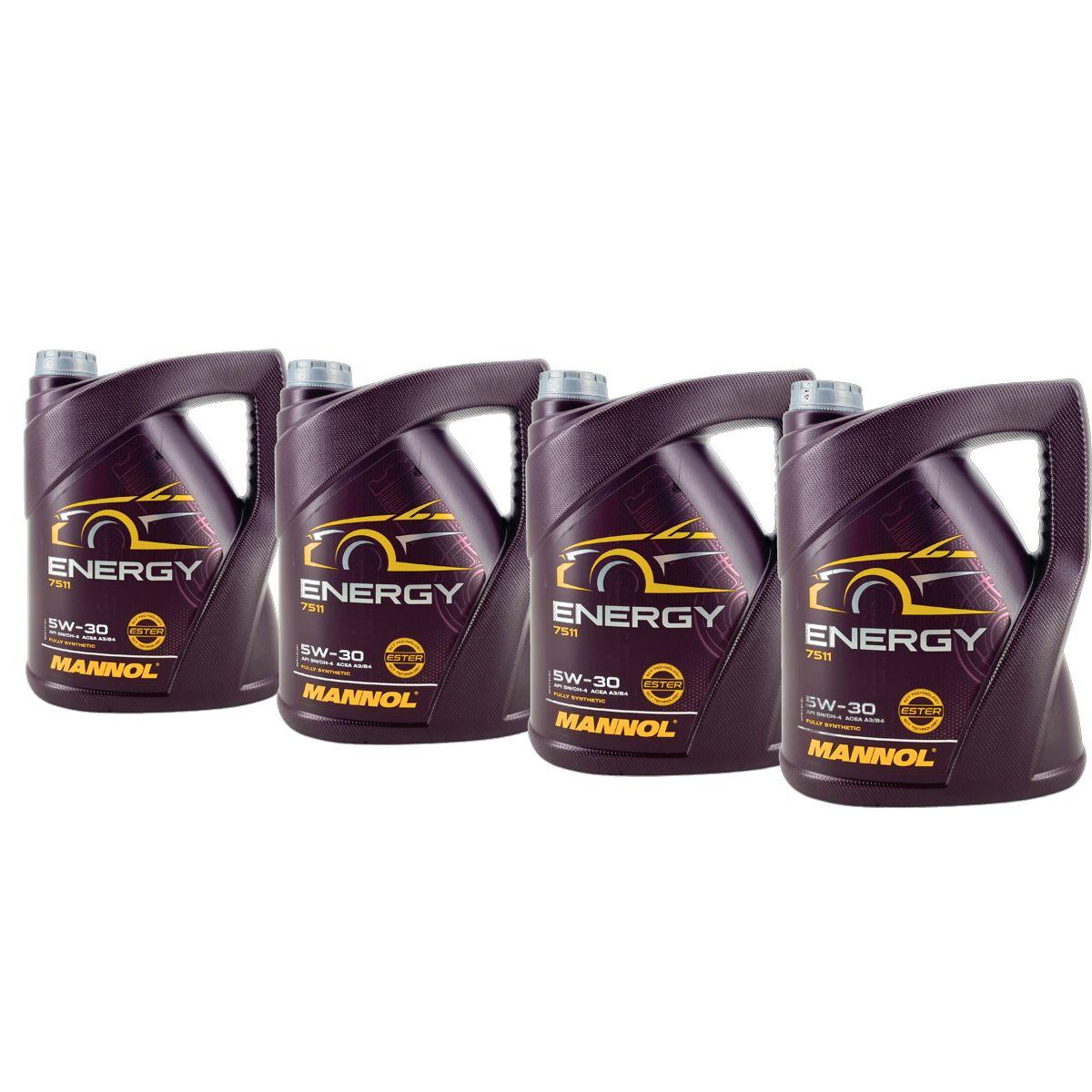 Mannol Energy 5W-30 4x5 Liter