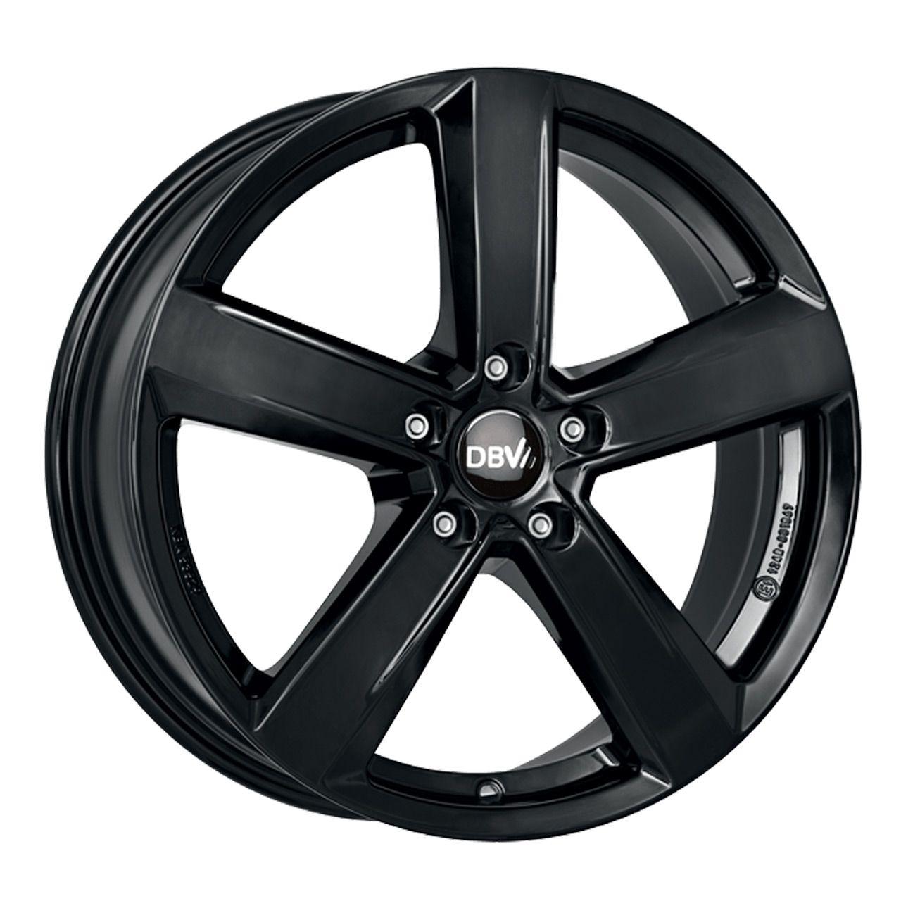 DBV SAMOA TU black 6.5Jx17 5x100 ET39