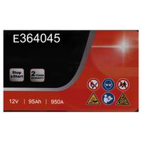 EUROREPAR STD Batterie Autobatterie Starterbatterie 12V 95Ah 950A/EN E364045