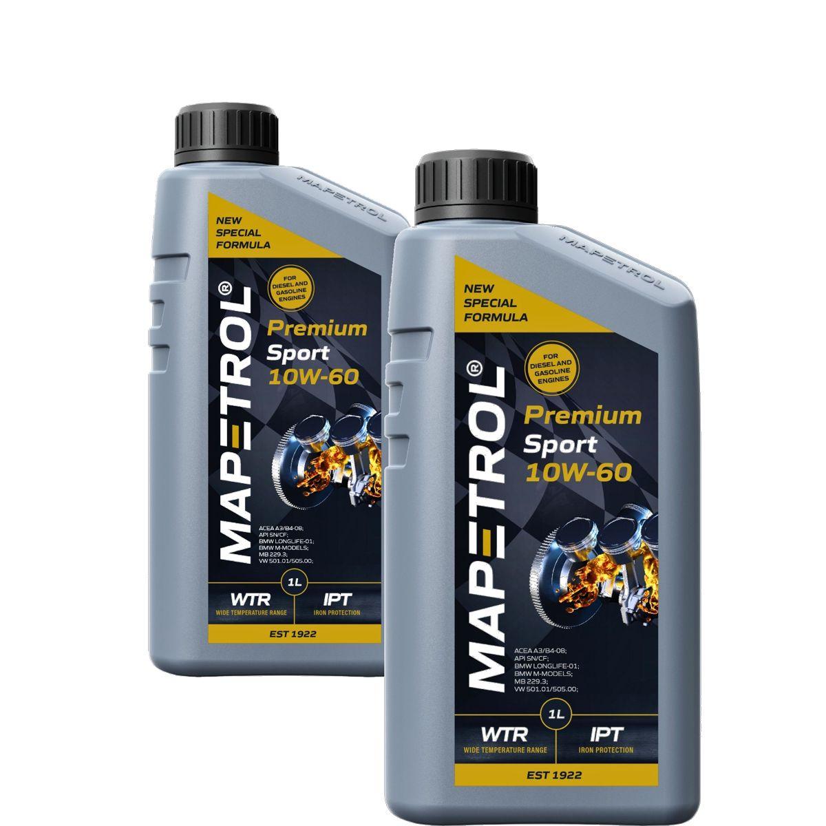 Mapetrol Premium Sport 10W-60 2x1 Liter