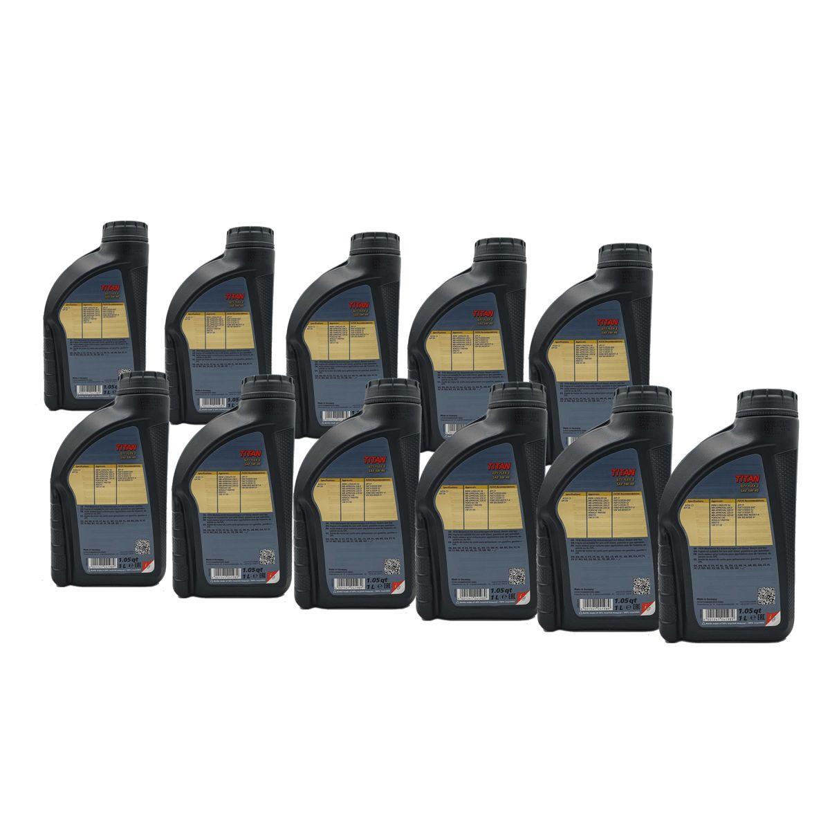 Fuchs Titan GT1 Flex 3 5W-40 11x1 Liter