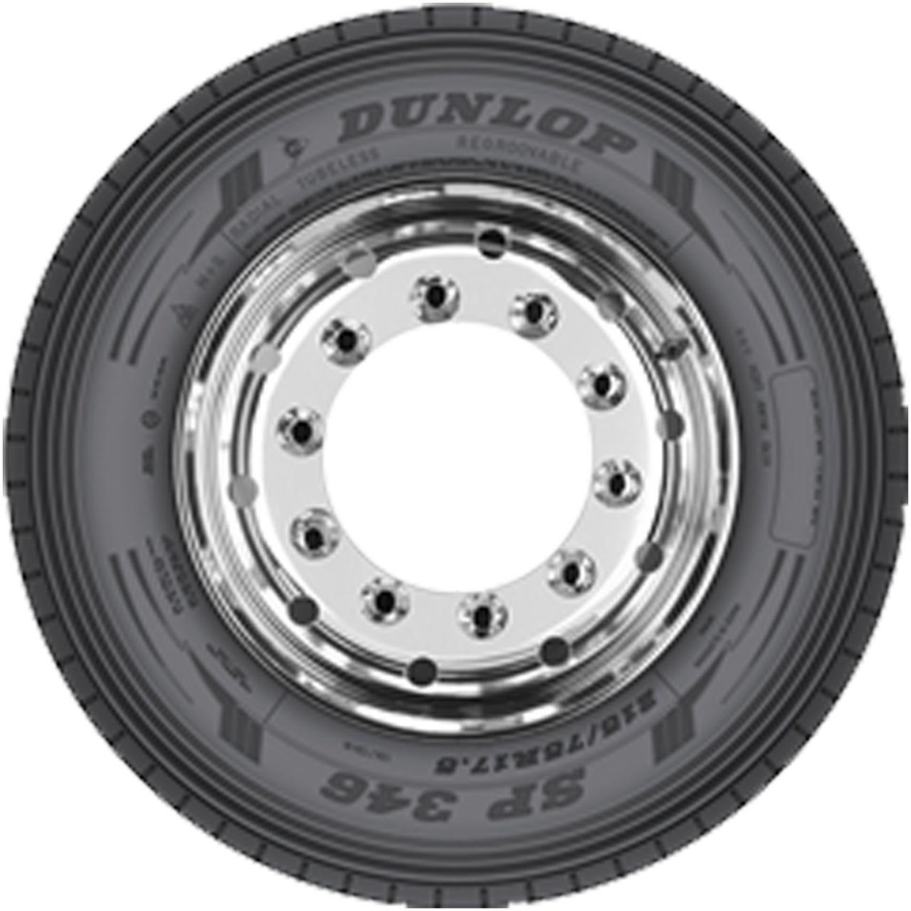 DUNLOP 315/80 R 22.5 TL 156/150L (154/150M) SP 346 18PR M+S 3PMSF LRJ