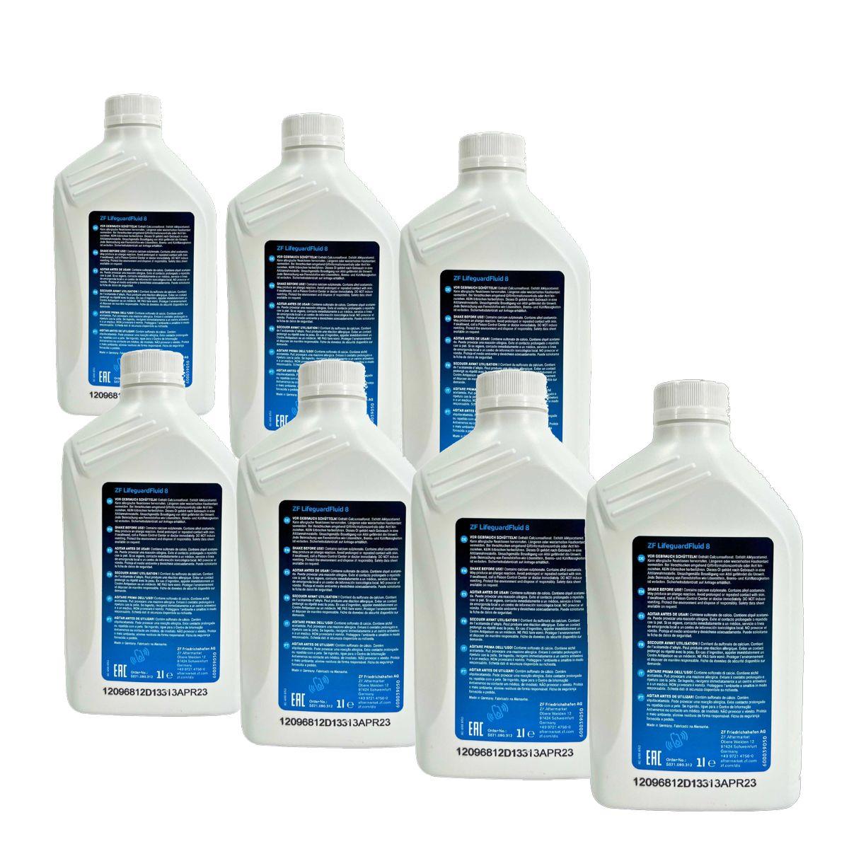 ZF Lifeguard 8 Getriebeöl 7x1 Liter