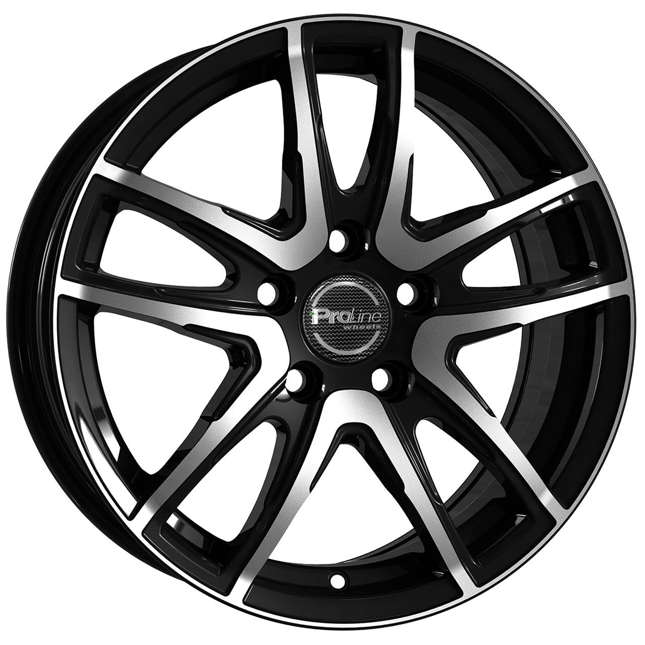 Proline Pxv Black polished 7.5x18 4x100 ET38