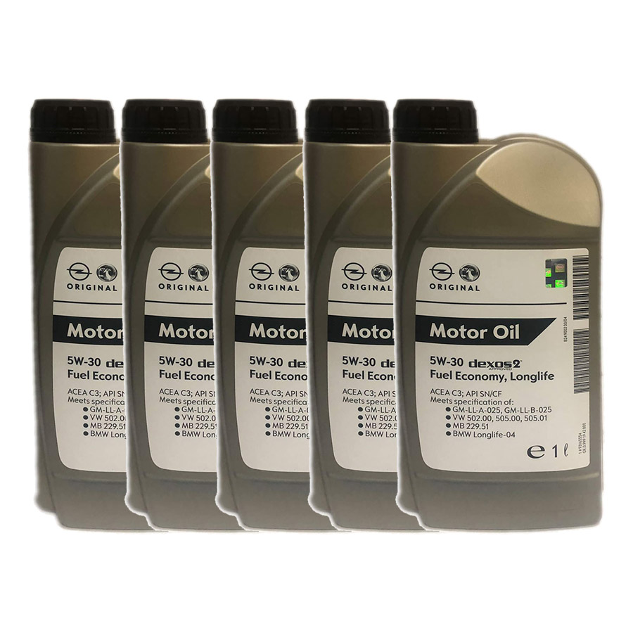 GM Dexos 2 5W-30 5x1 Liter