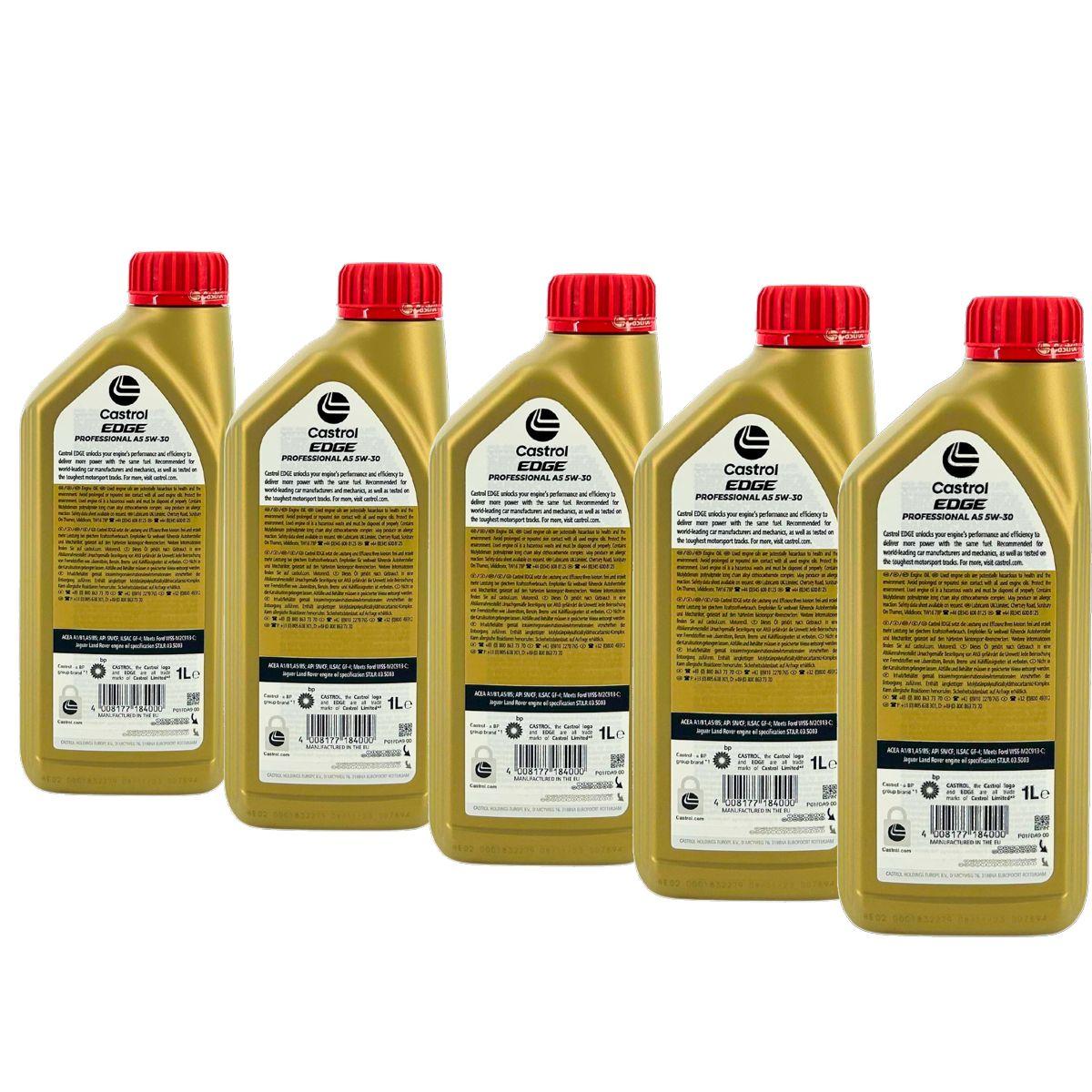 Castrol Edge Professional A5 5W-30 5x1 Liter