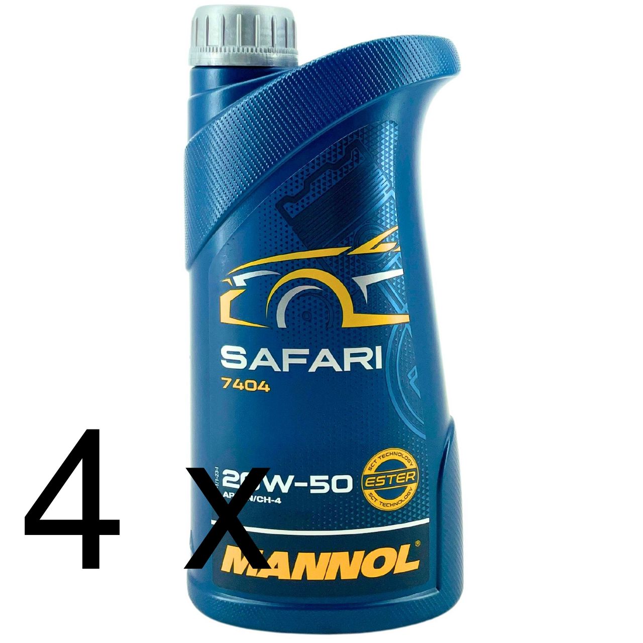 Mannol Safari 20W-50 4x1 Liter