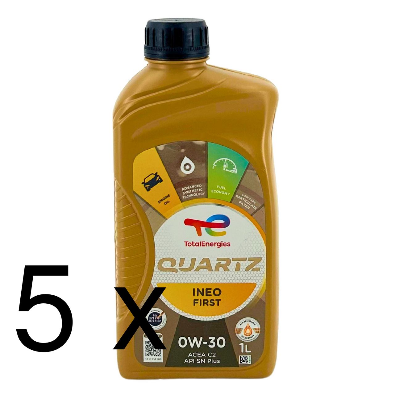 Total Quartz Ineo First 0W-30 5x1 Liter