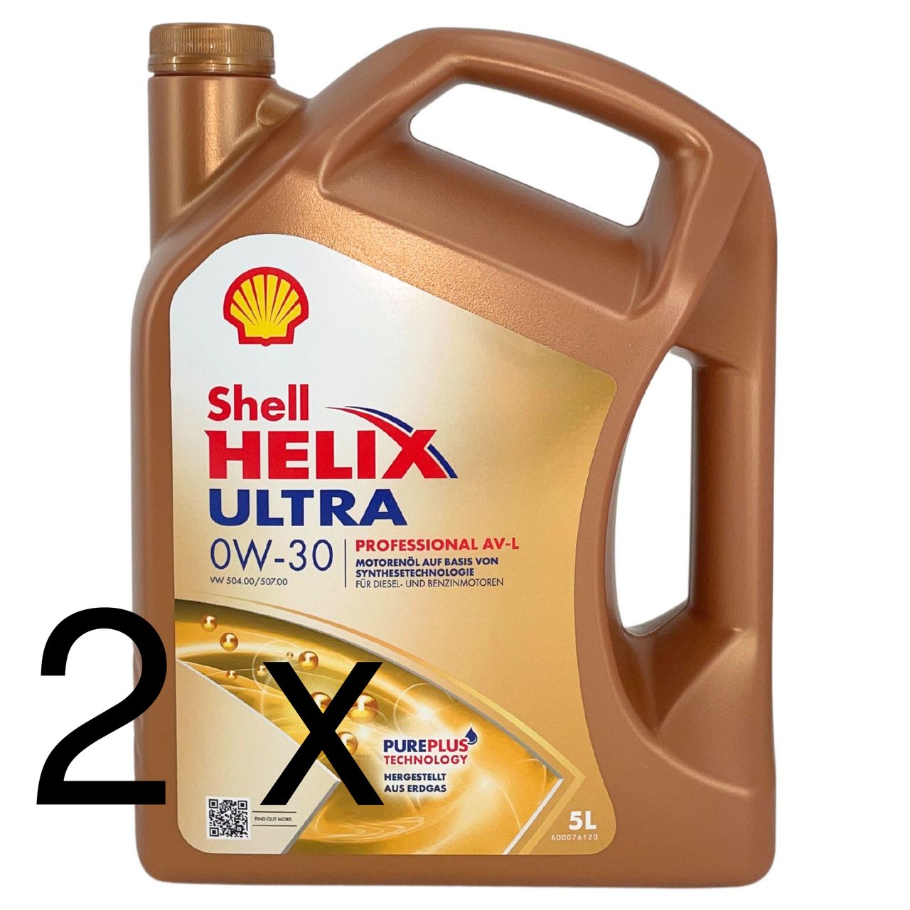 Shell Helix Ultra Professional AV-L 0W-30 2x5 Liter