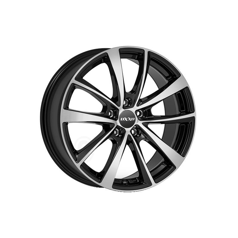 Oxxo Vidorra black ox18 Black polished 6.5x16 4x108 ET20
