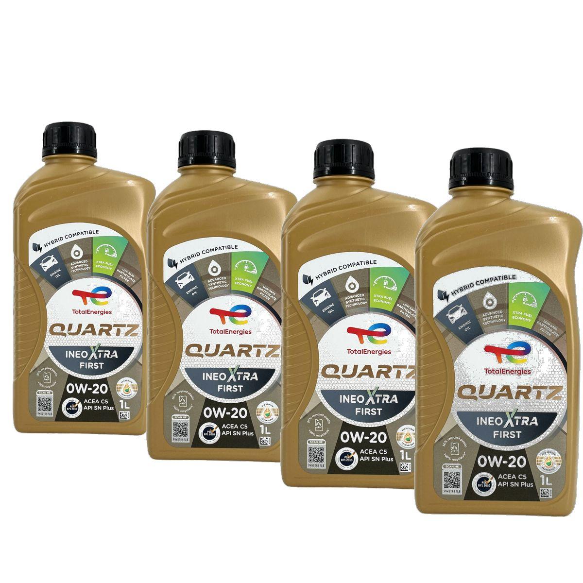 Total Quartz Ineo Xtra SDE 0W-20 4x1 Liter