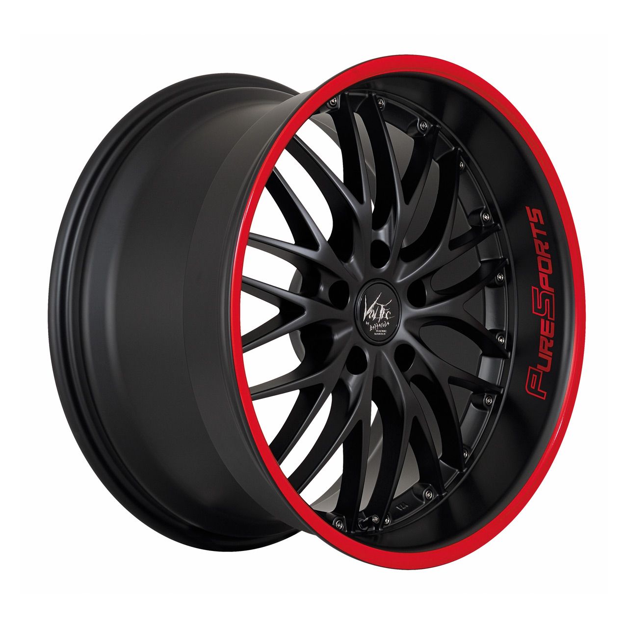 BARRACUDA VOLTEC T6 SUV mattblack puresports color trim rot 9.0Jx20 5x120 ET45