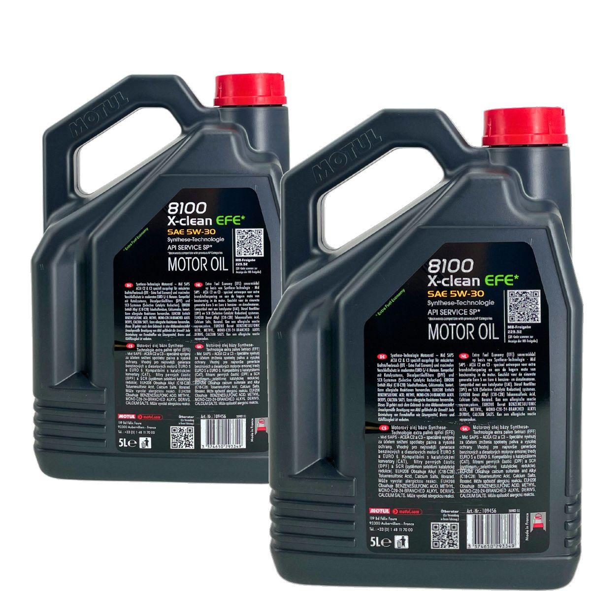 Motul 8100 X-clean EFE 5W-30 2x5 Liter