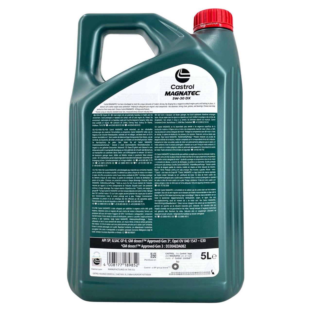 Castrol Magnatec 5W-30 DX 5 Liter