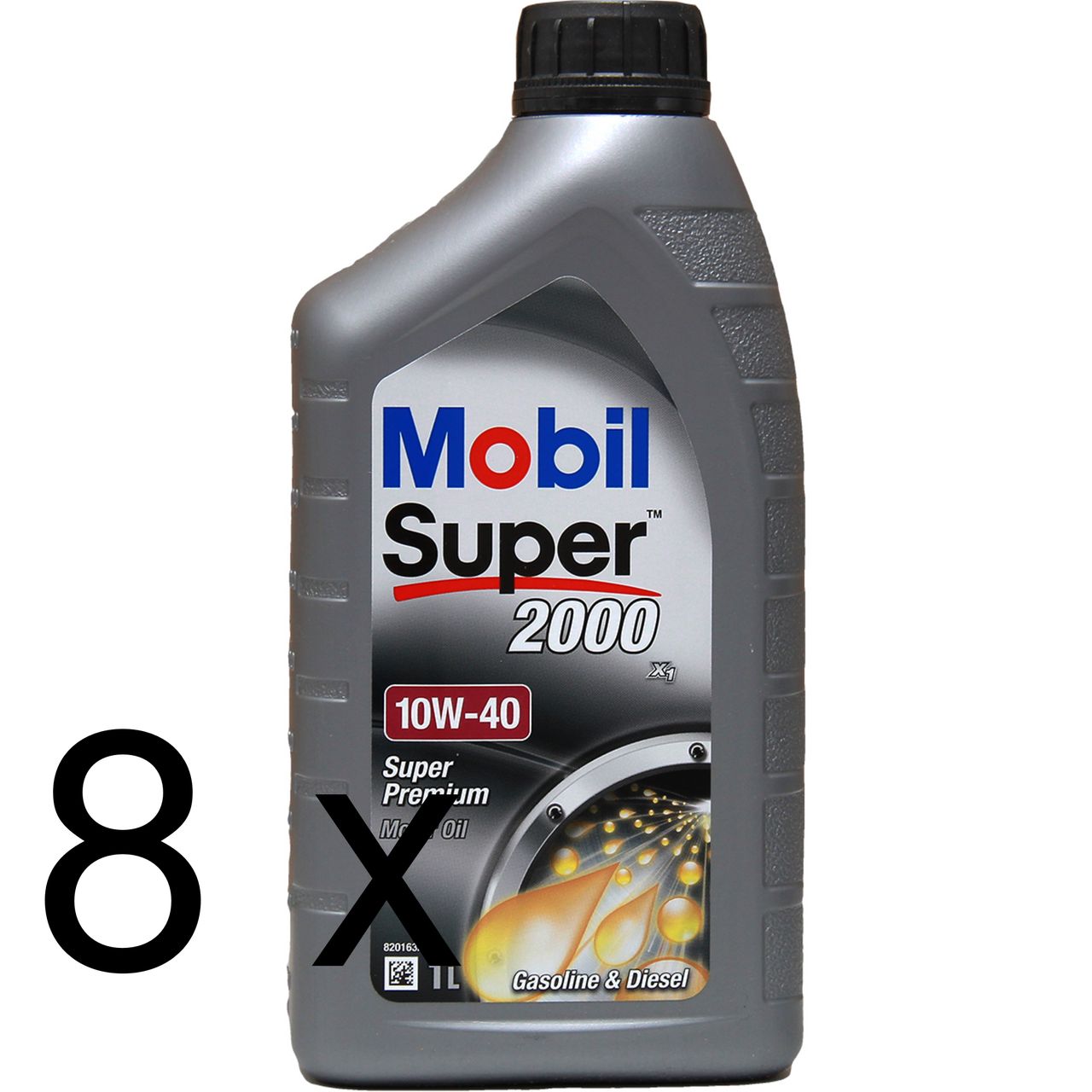 Mobil Super 2000 X1 10W-40 8x1 Liter