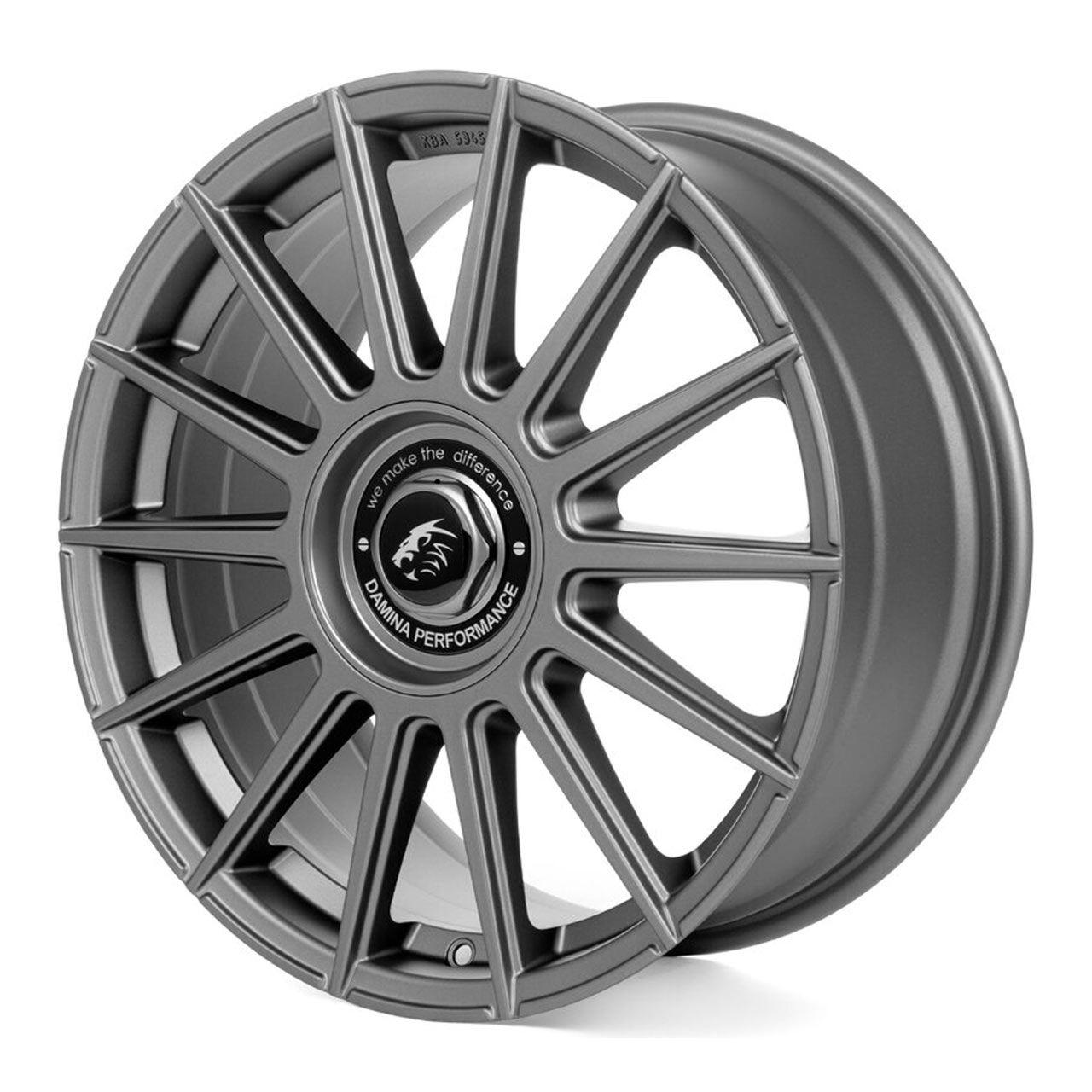 DAMINA PERFORMANCE DM19 grey matt 10.0Jx22 5x112 ET45