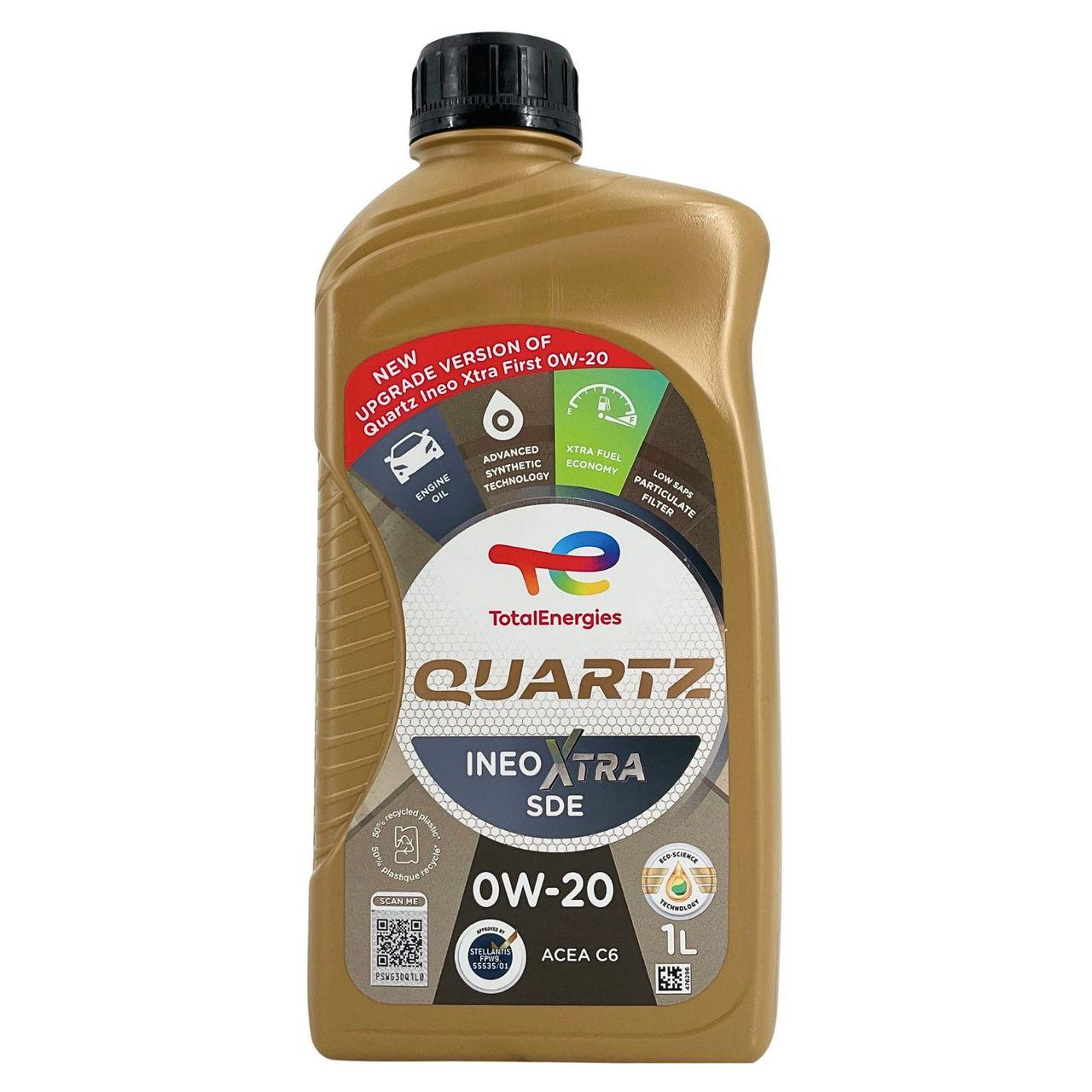 Total Quartz Ineo Xtra SDE 0W-20 1 Liter