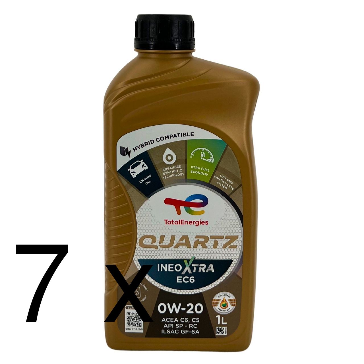 Total Quartz Ineo Xtra EC6 0W-20 7x1 Liter