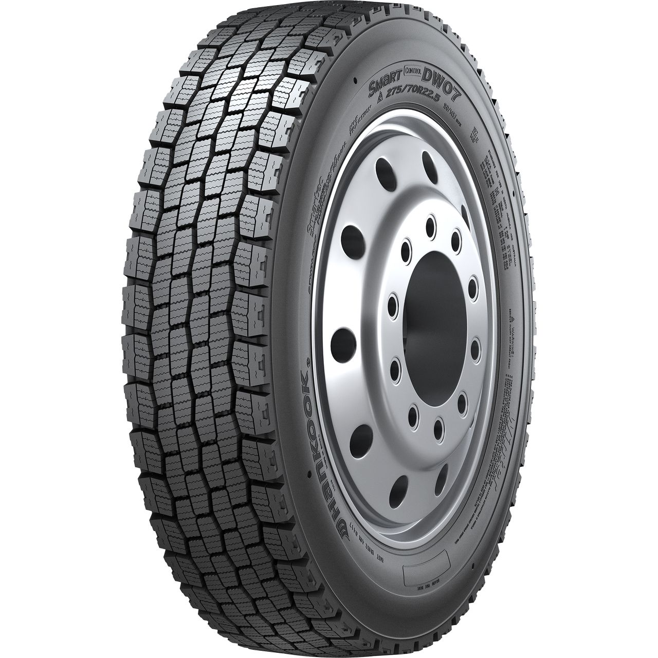 HANKOOK 315/80 R 22.5 TL 156/150L SMARTCONTROL DW07 18PR M+S 3PMSF (KOR)
