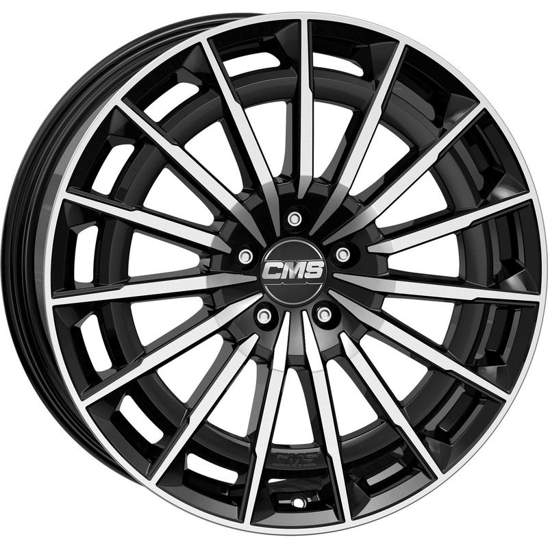 CMS C38-DB ECE diamant schwarz glanz 8.5Jx20 5x112 ET35.5