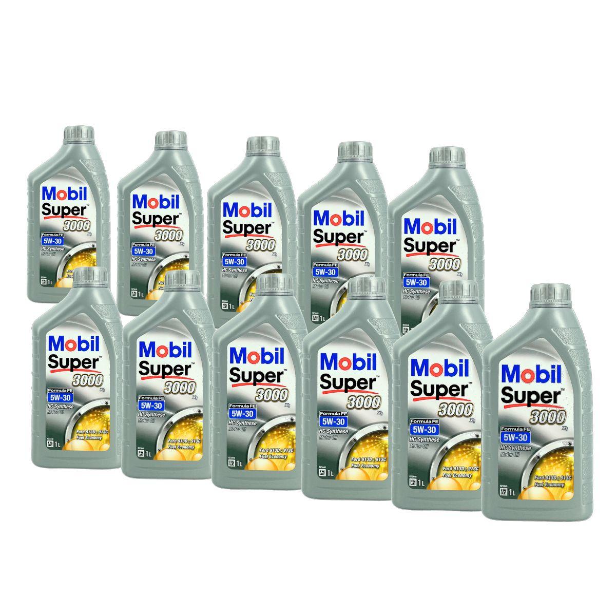 Mobil Super 3000 X1 Formula FE 5W-30 11x1 Liter