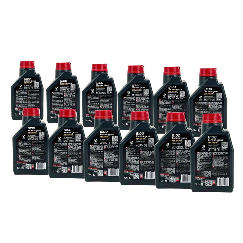 Motul 8100 X-cess GEN2 5W-40 12x1 Liter