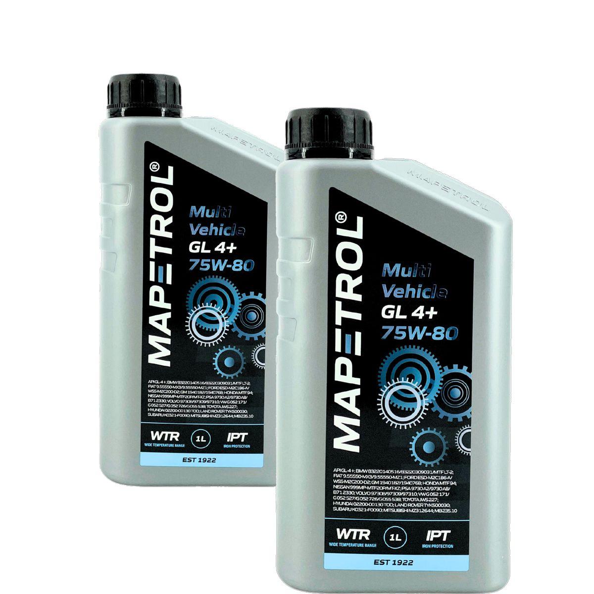 Mapetrol Multi Vehicle GL 4+ 75W-80 2x1 Liter