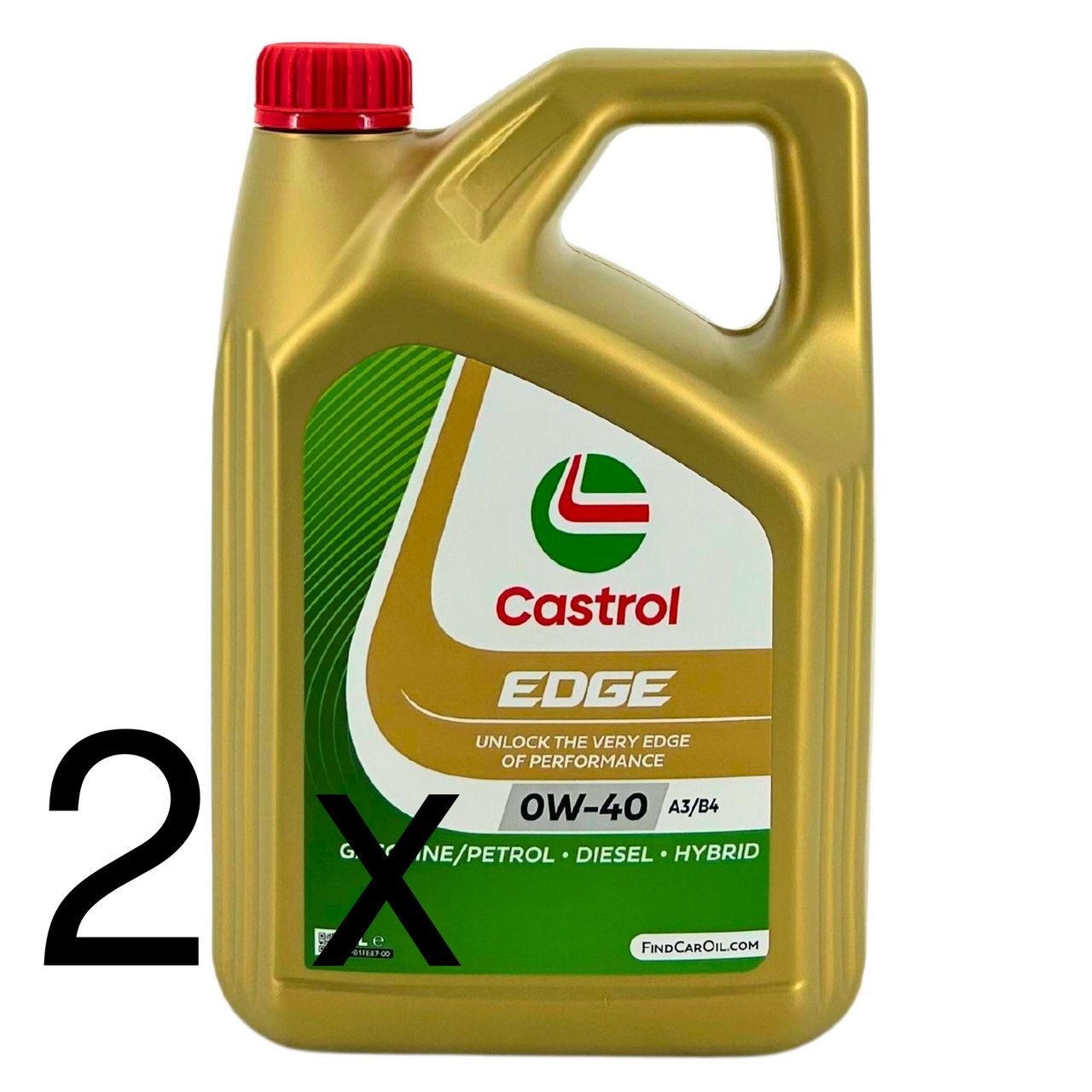 Castrol Edge 0W-40 A3/B4 2x4 Liter
