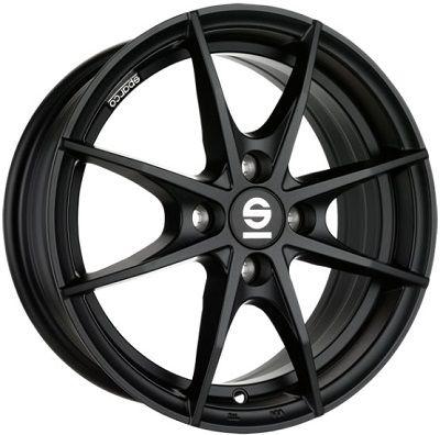 SPARCO TROFEO 4 matt black 6.0Jx14 4x100 ET35