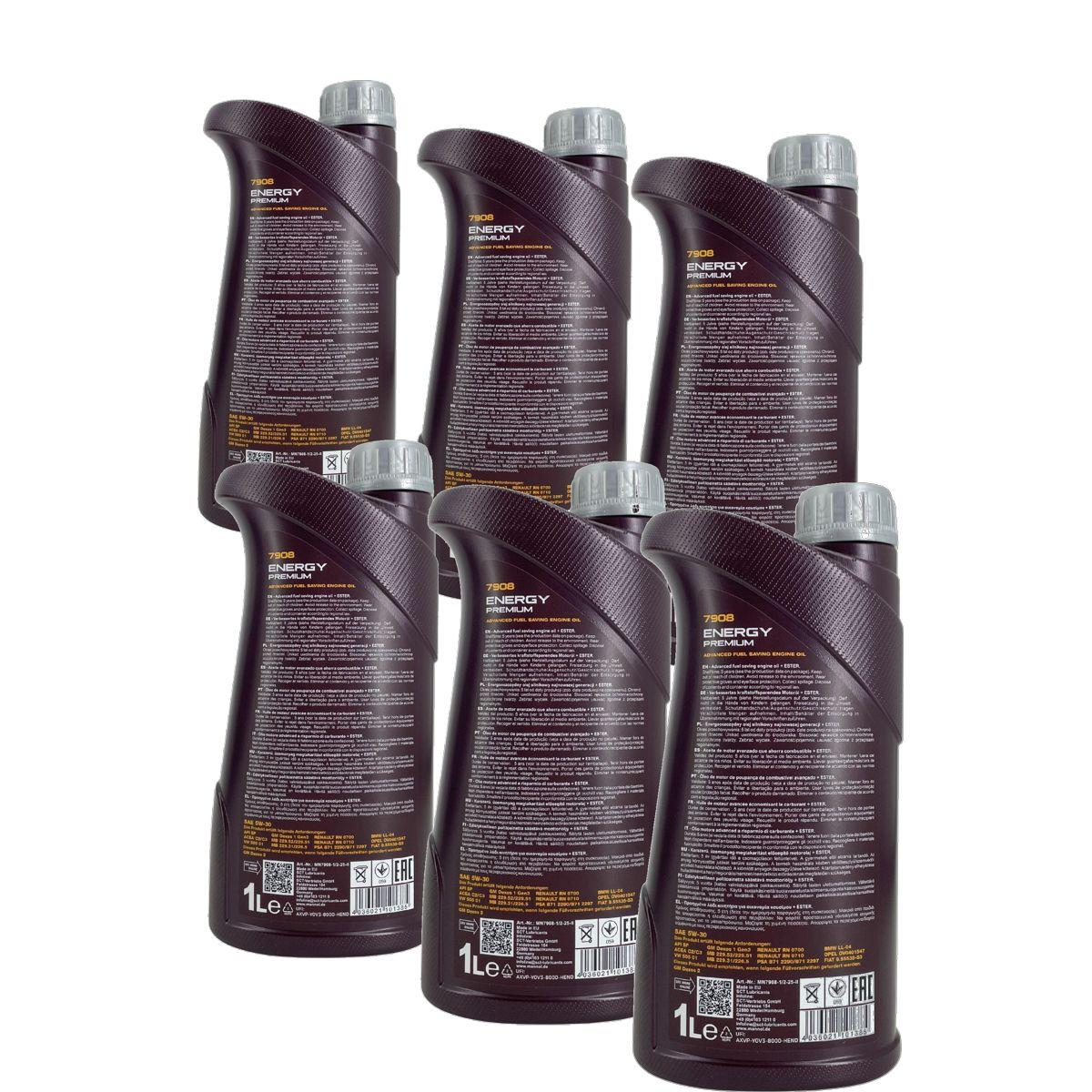 Mannol Energy Premium 5W-30 6x1 Liter