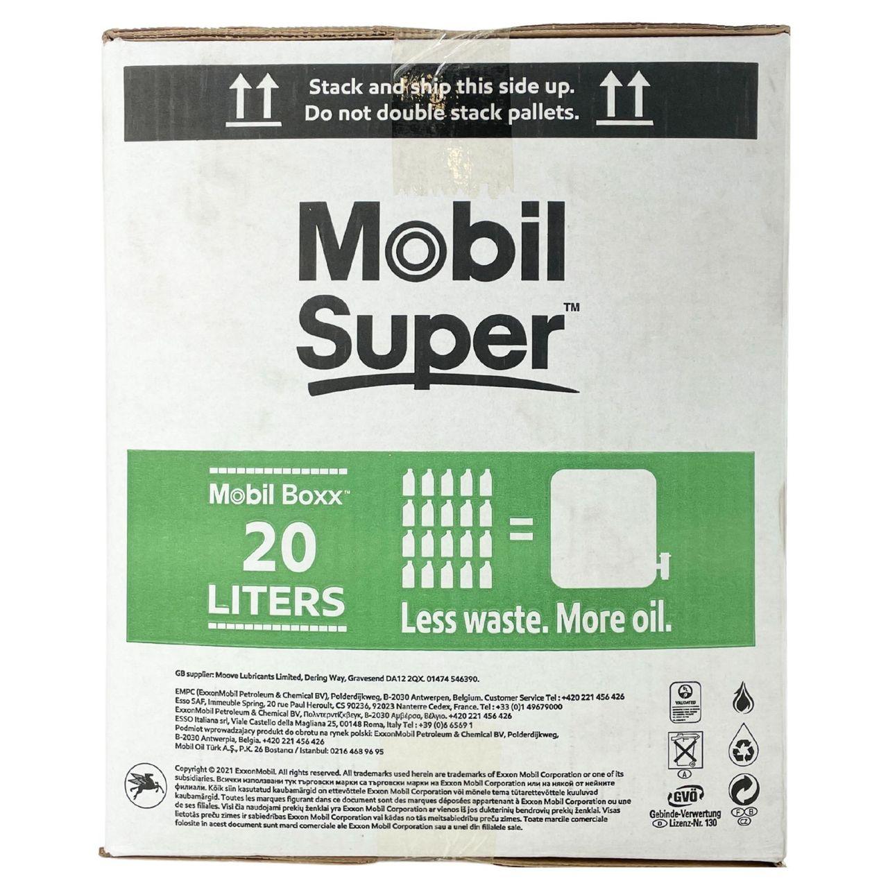 Mobil Super 3000 X1 Formula FE 5W-30 20 Liter BAG-IN Box
