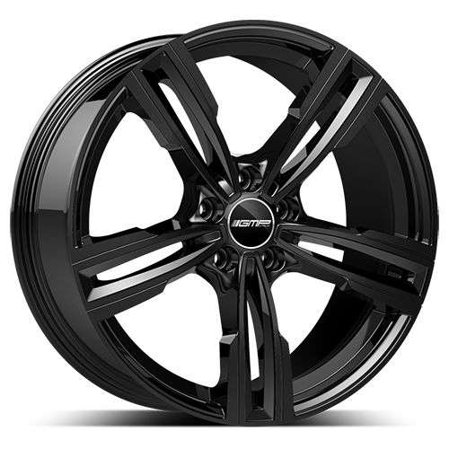 GMP REVEN shiny black 7.5Jx17 5x120 ET37