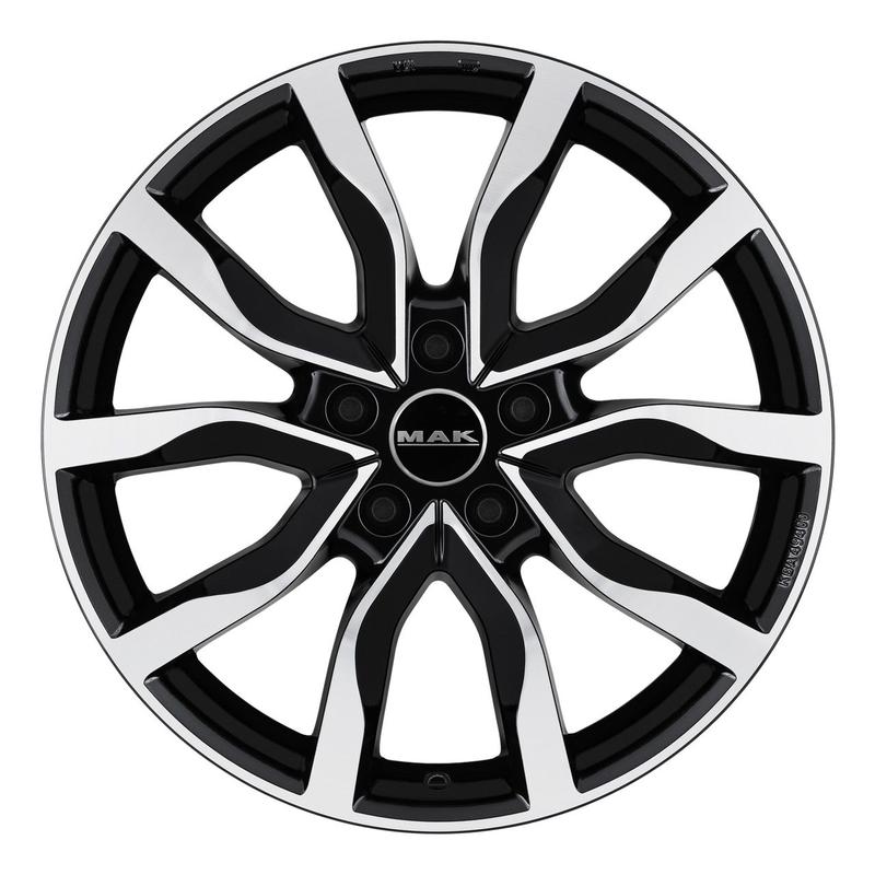 MAK HIGHLANDS black mirror 9.0Jx21 5x120 ET43.5