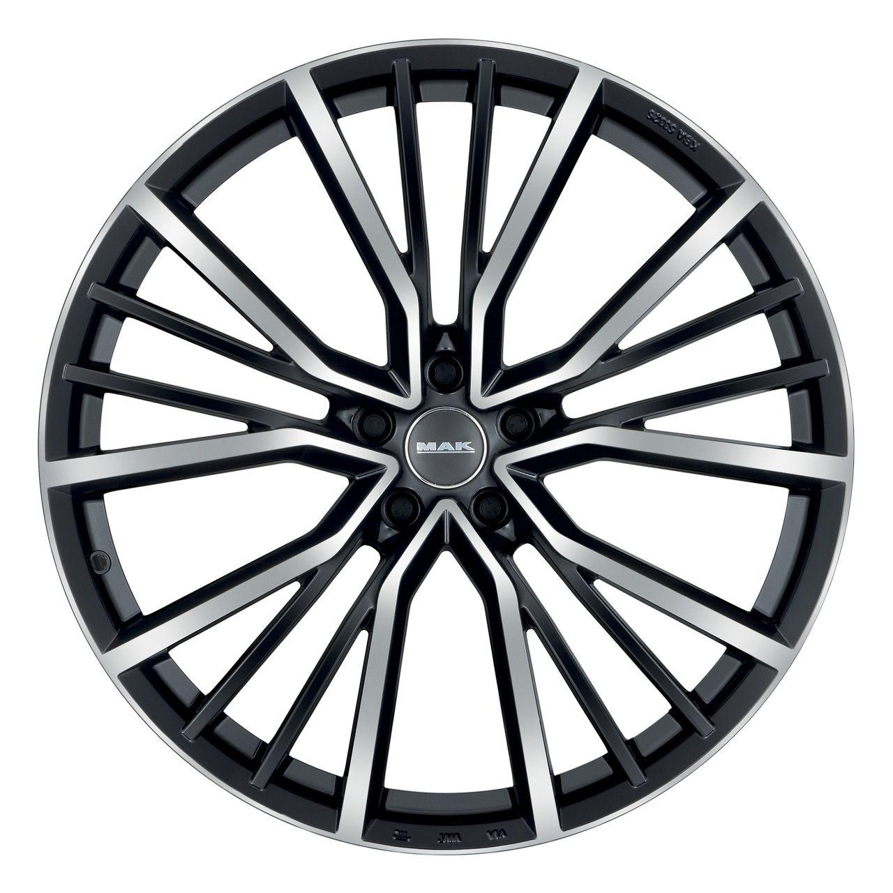 MAK UNION black mirror 7.5Jx17 5x112 ET39