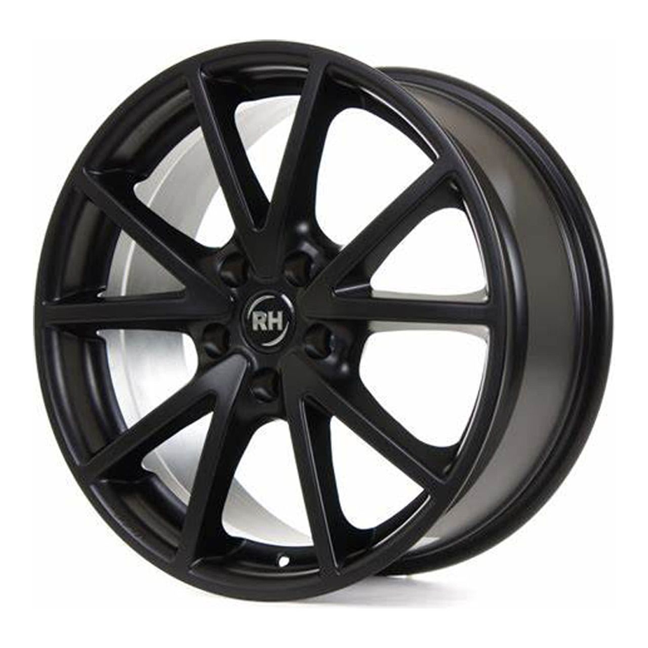 RH DE SPORTS racingschwarz lackiert 8.0Jx18 5x112 ET45