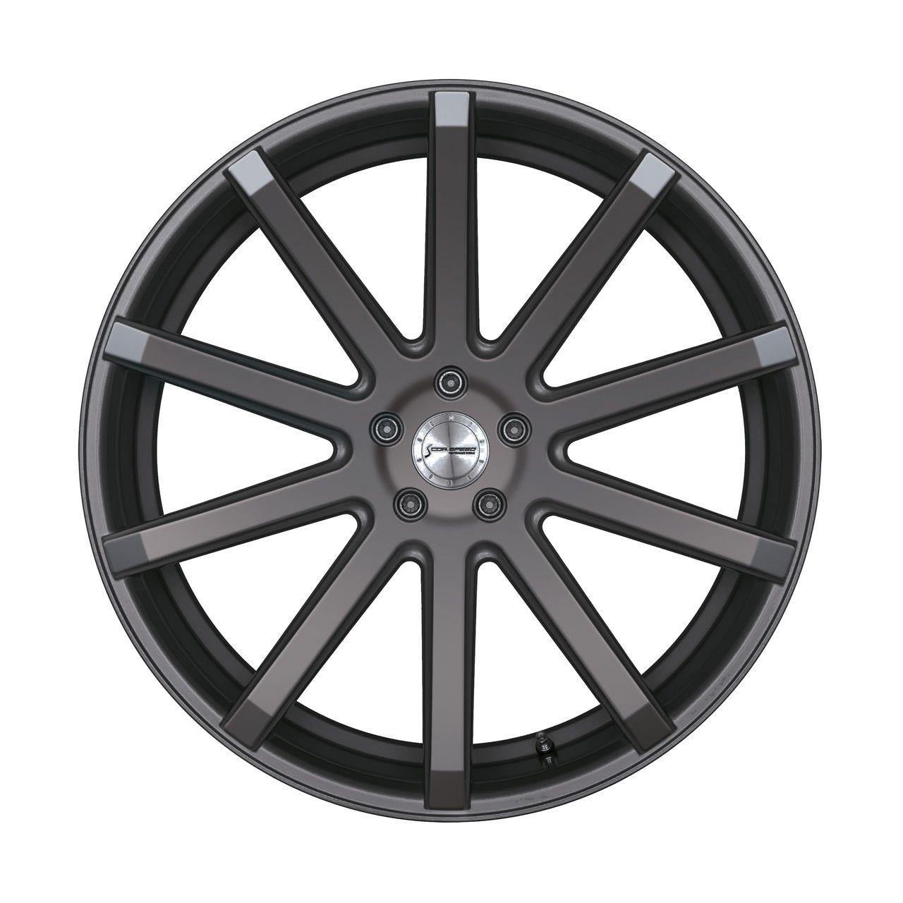 CORSPEED DEVILLE gunmetal 8.5Jx19 5x112 ET40