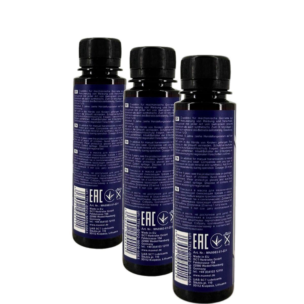 Mannol Getriebeoel Additiv manual 3x100 ML