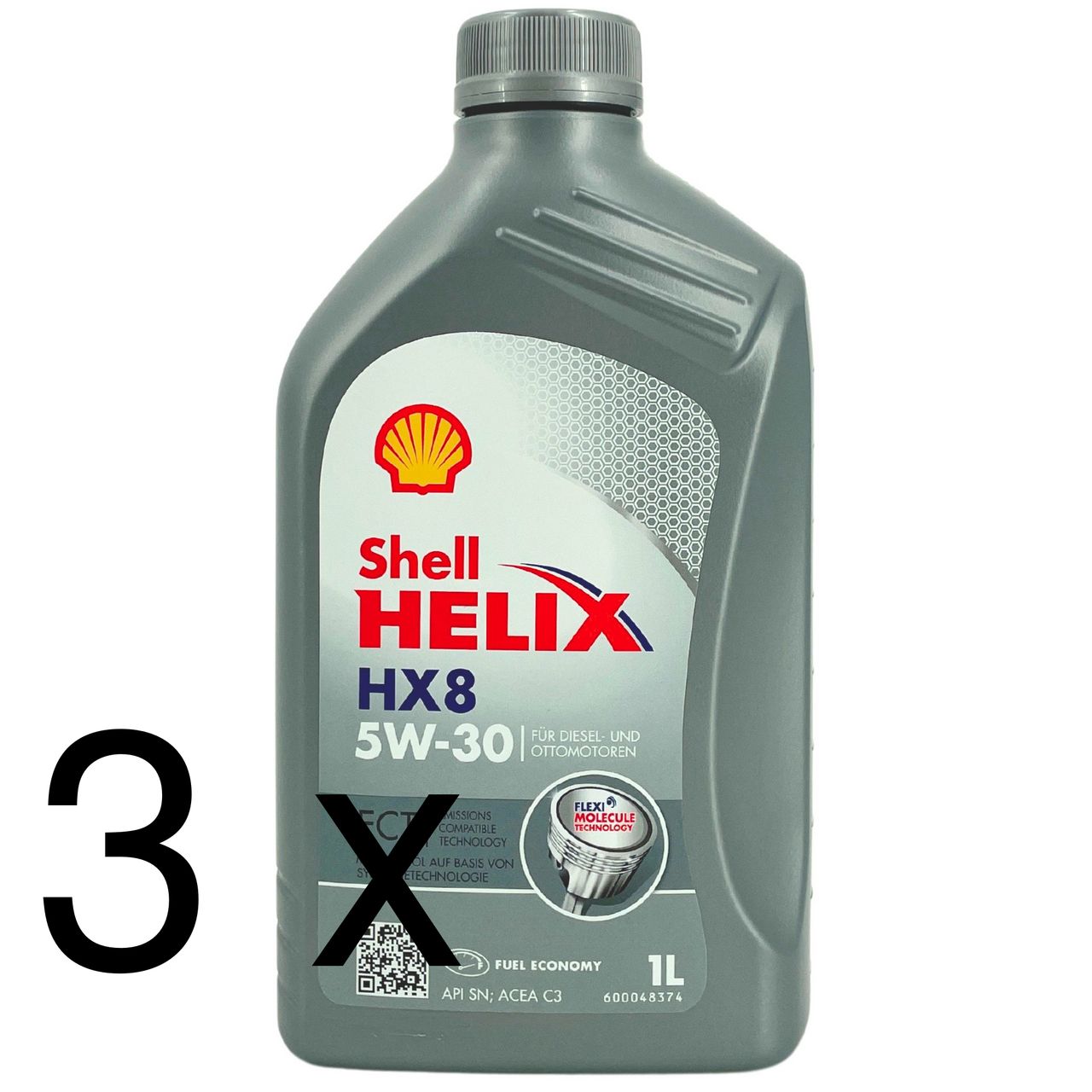 Shell Helix HX8 5W-30 ECT 3x1 Liter