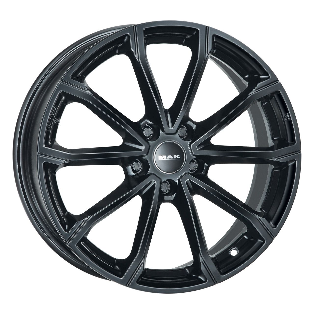 MAK DAVINCI gloss black 8.0Jx19 5x112 ET40 MAK DAVINCI gloss black 8.0Jx19 5x112 ET40